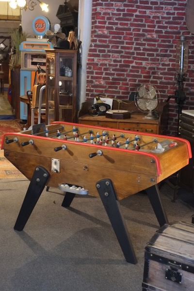 baby foot ancien cognac style bonzini